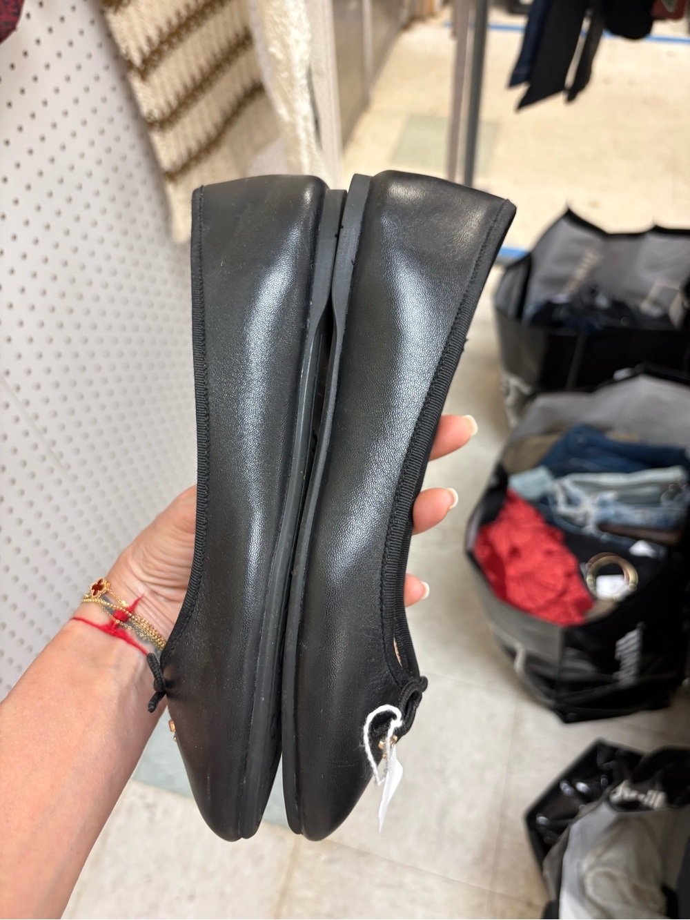 Coach Women's Black Ballet Flats - Picture 7 of 8